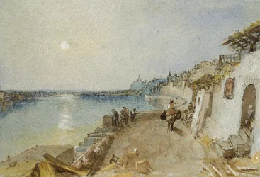 Rietz, in der Nähe von Saumur, ca. 1830